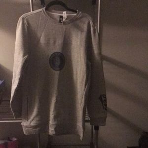 Brand New Jets grey Adidas sweatshirt.